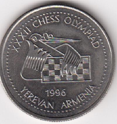 Beschrijving: 100 Dram  OLYMPIC CHESS